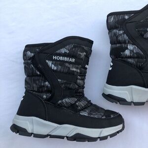 New HOBIBEAR Snow Boots Waterproof Outdoor Warm Slip Winter 37EUR W6 Girls Boys